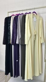 ⁦Moka Abaya - GH102⁩ - الصورة ⁦5⁩