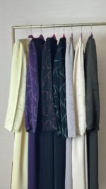 ⁦Moka Abaya - GH102⁩ - الصورة ⁦4⁩