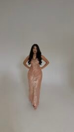 Golden Brown Dress -GH103 - Image 5