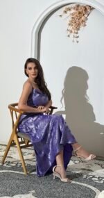 Purple Elegance Dress - GH111 - Image 2
