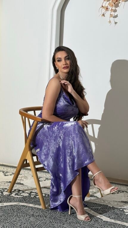 Purple Elegance Dress - GH111
