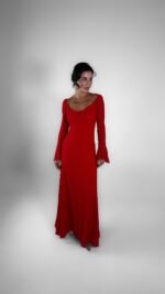 Red lace Dress - GH123