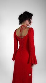 Red lace Dress - GH123 - Image 5