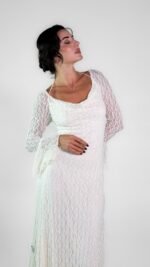 White lace dress - GH118 - Image 7