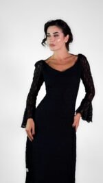 Black lace dress - GH121 - Image 6