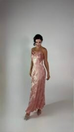 Sparkle Rose Pink Dress - GH125