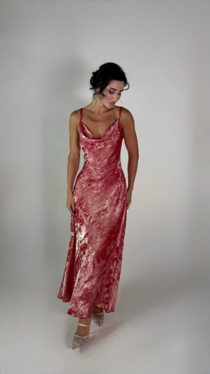 Sparkle Pink Shimmer Dress -  GH124