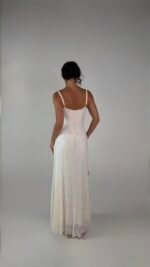 White Lace Slip Dress  - GH127 - Image 2
